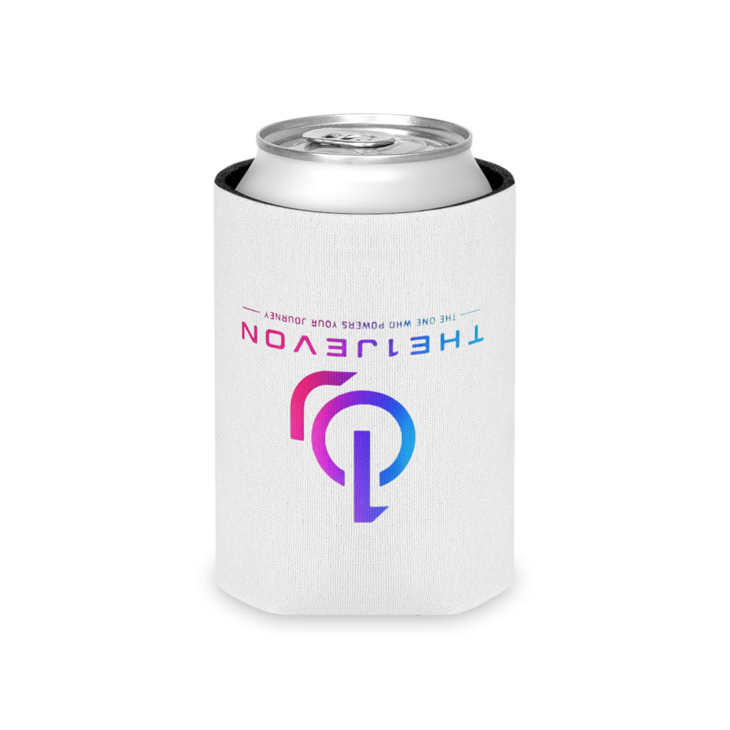 Can Cooler – 'the 1jevon' Neon Cyberwave Drink Koozie