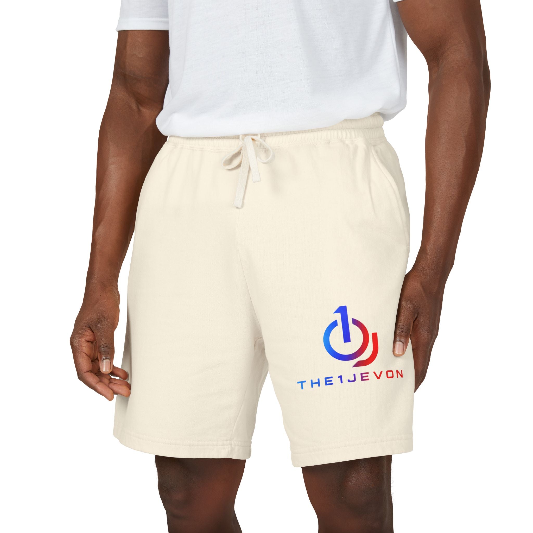 Lightweight Fleece Sweat Shorts — The1Jevon Logo