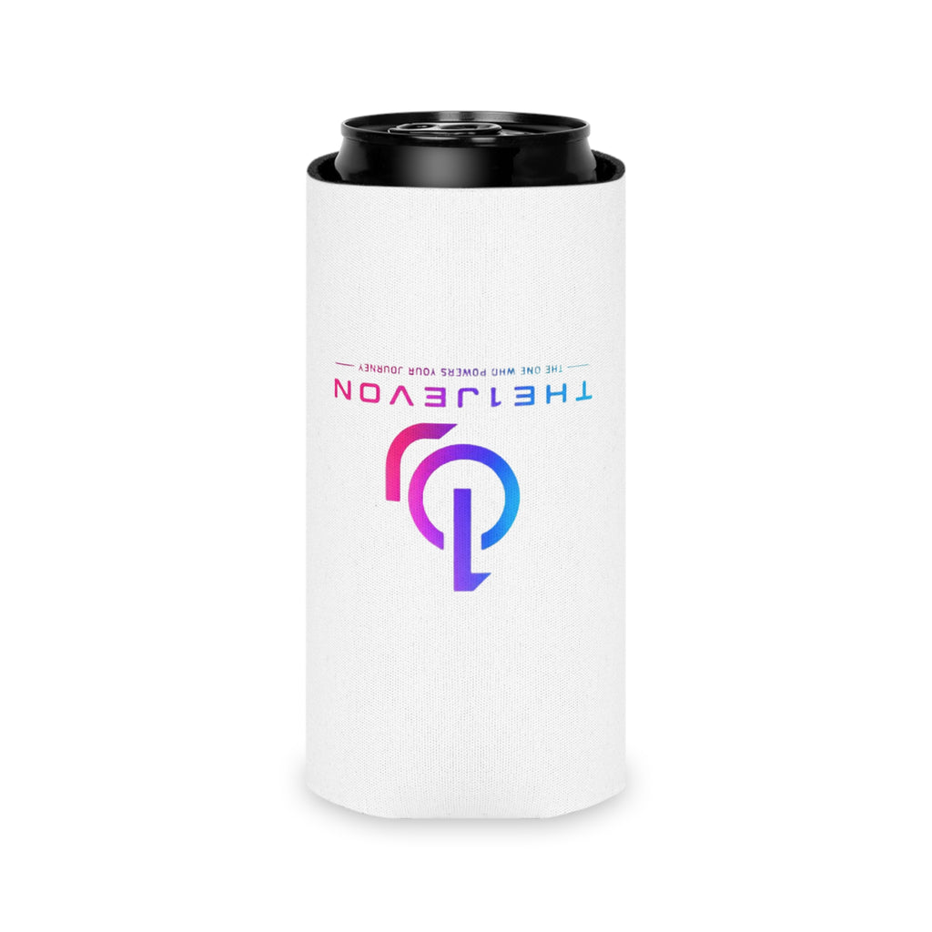 Can Cooler – 'the 1jevon' Neon Cyberwave Drink Koozie