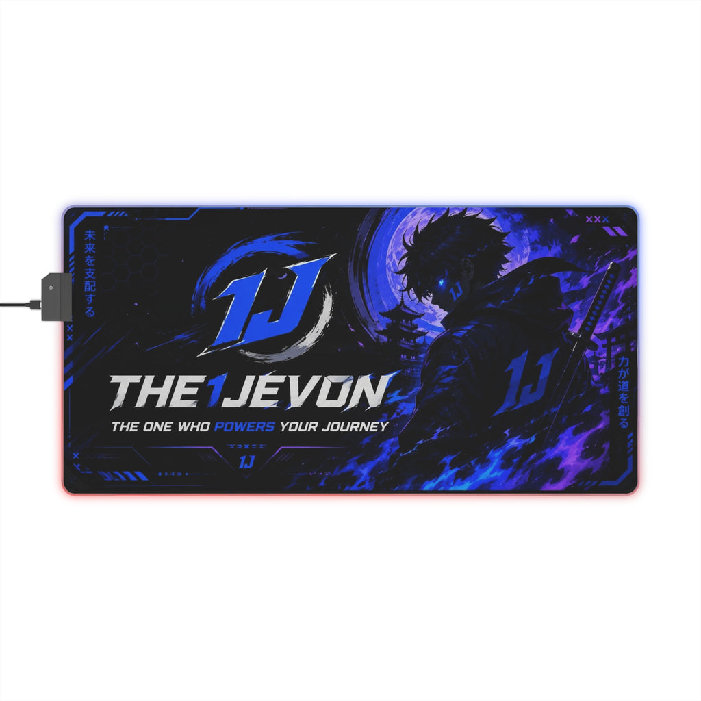 LED Gaming Mouse Pad — 'The 1Jevon' RGB Desk Mat for Gamers