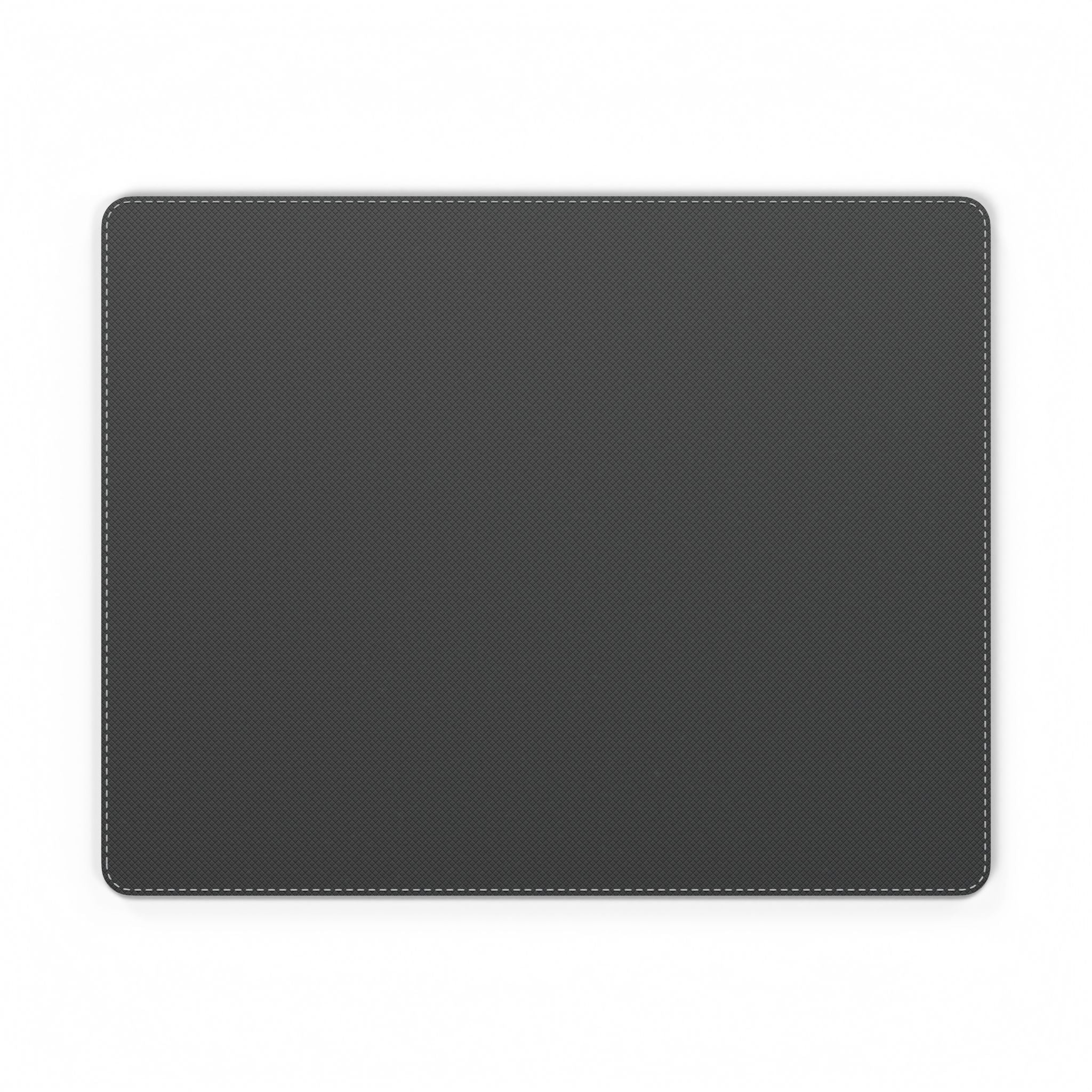 Iridescent Crescent Moon PU Leather Mouse Mat — Neon Moon Desk Pad