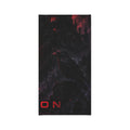 Tech-Goth Neck Gaiter — Raven & Power Button Graphic Balaclava