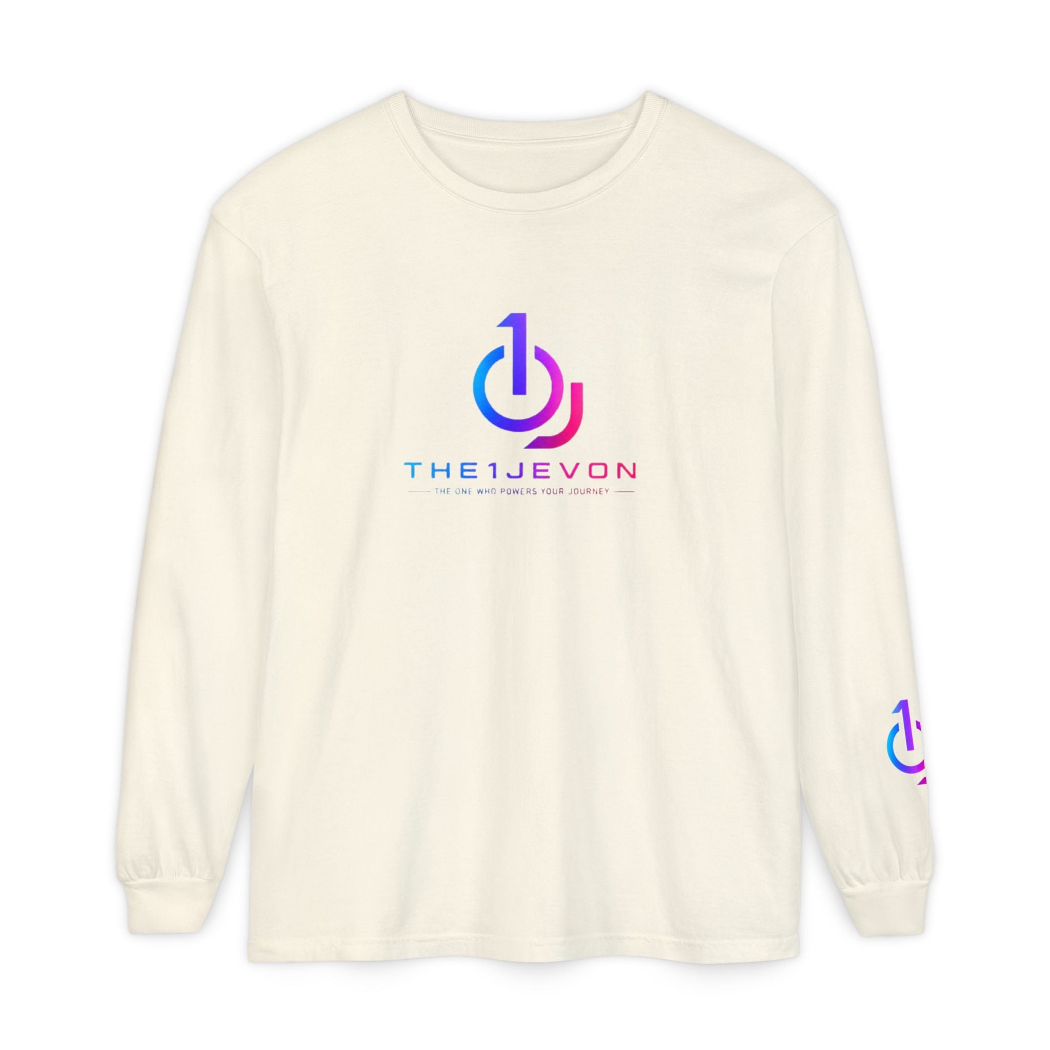 The Tjevan Pastel Logo Long Sleeve Tee
