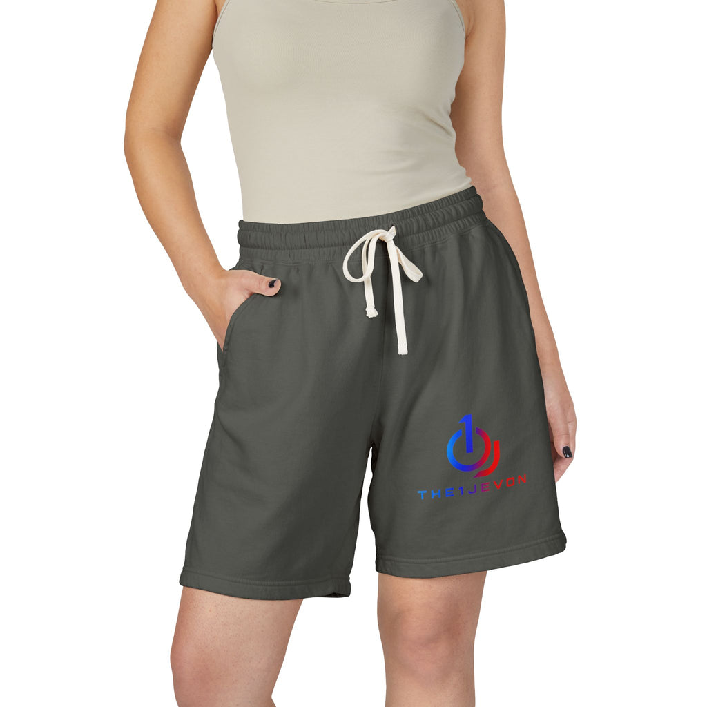 Lightweight Fleece Sweat Shorts — The1Jevon Logo