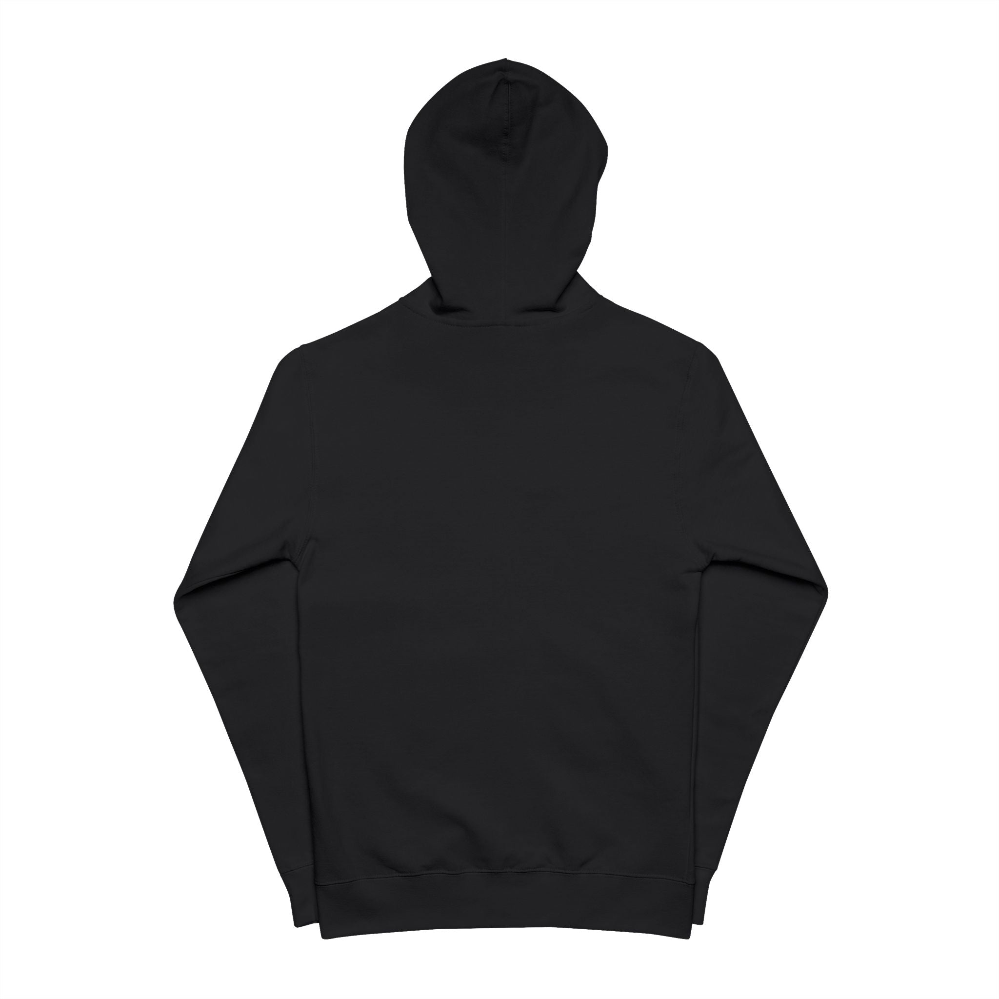 Zip-Up Hoodie — Red & Blue Phoenix Logo Chest