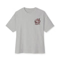 Samurai Mountain Tee — Red Moon Warrior Graphic Shirt