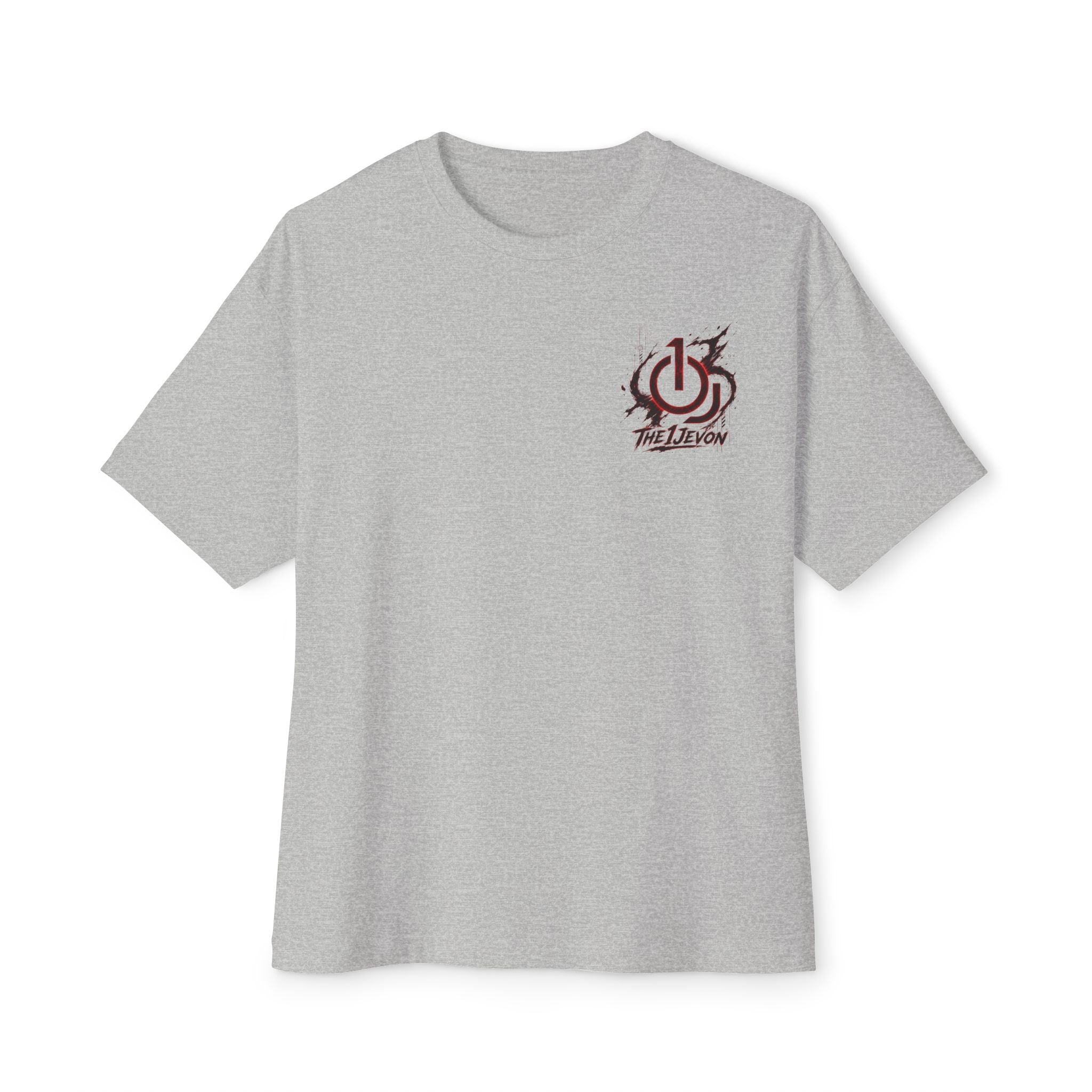 Samurai Mountain Tee — Red Moon Warrior Graphic Shirt