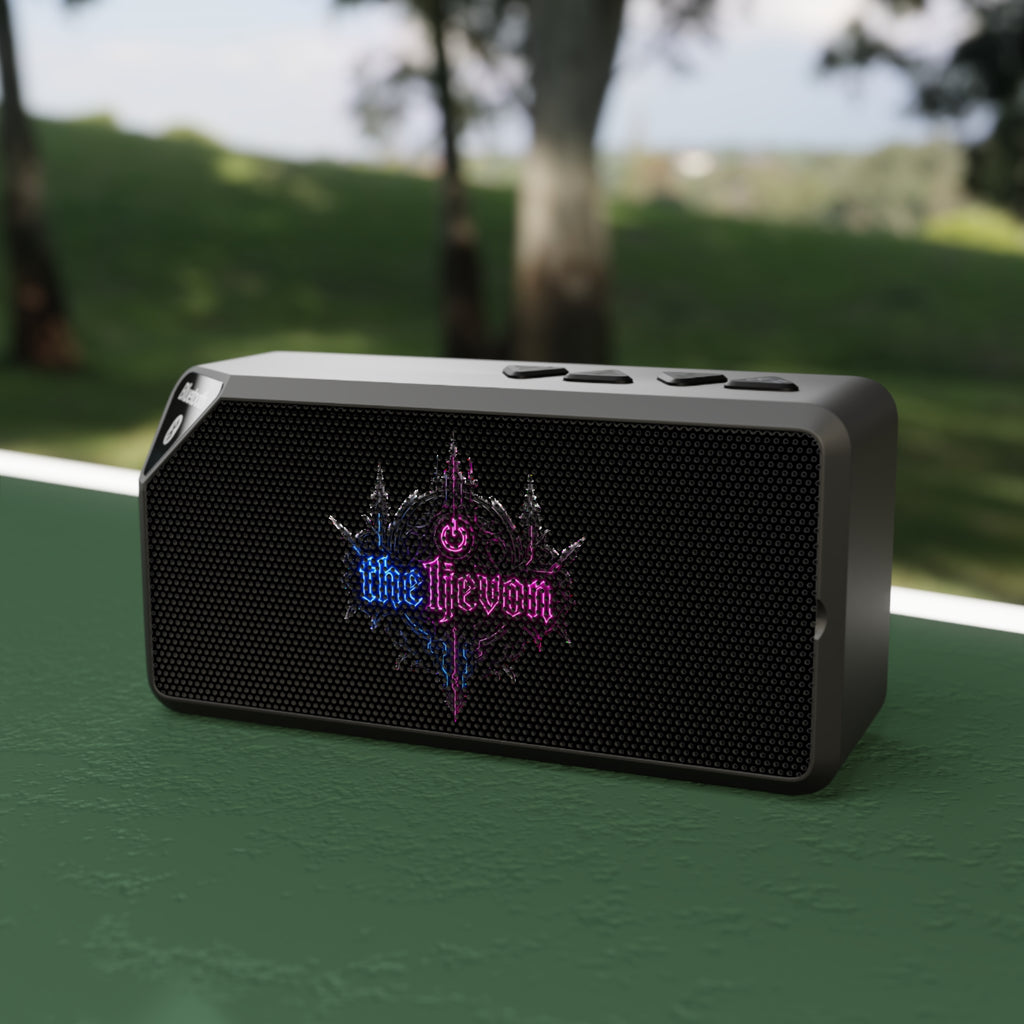 Bluetooth Speaker — 'Love & Devotion' Crown Graphic Portable Speaker