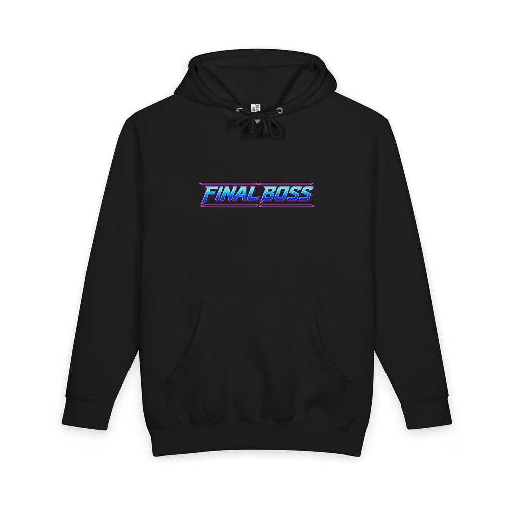 Final Boss Overclock Hoodie — Retro Gaming Graphic Pullover
