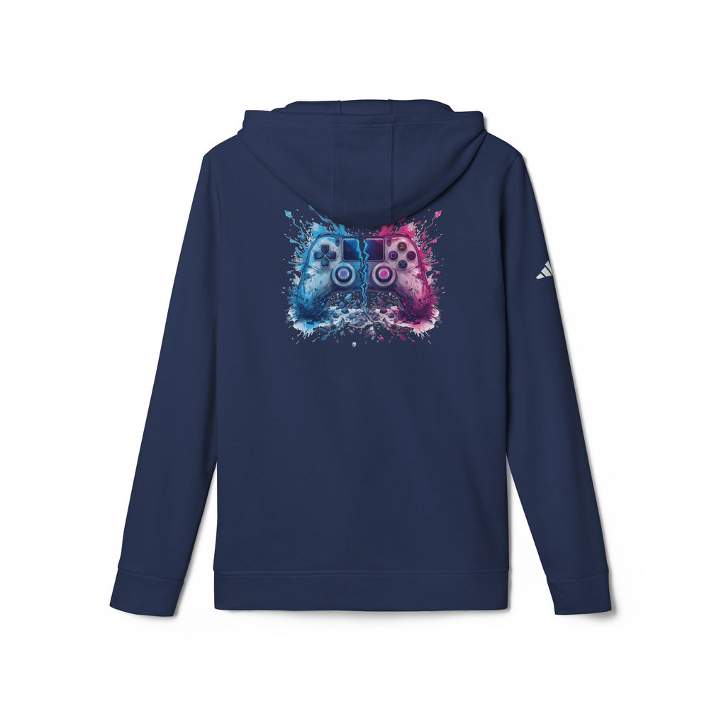 Gaming Controller Hoodie — Color Splash Retro Controller Graphic