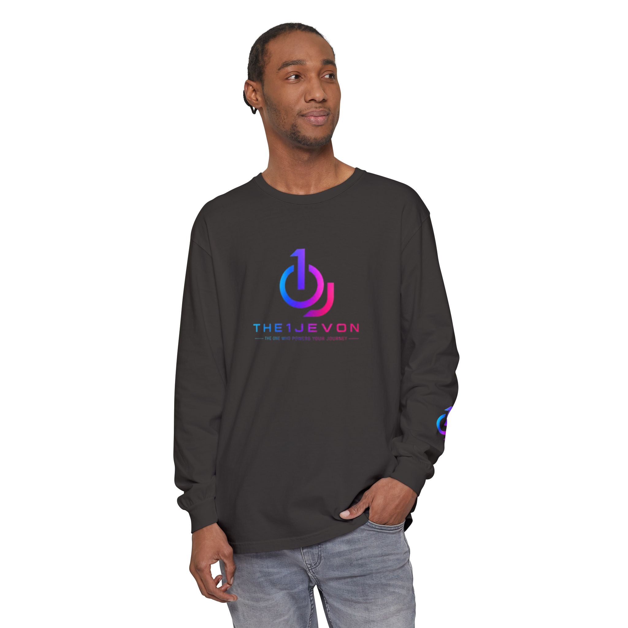 The Tjevan Pastel Logo Long Sleeve Tee
