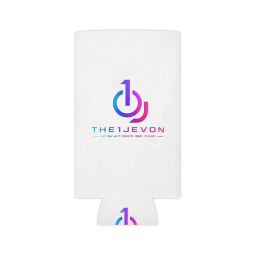 Can Cooler – 'the 1jevon' Neon Cyberwave Drink Koozie