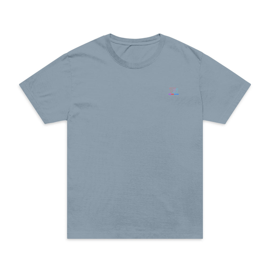 Anime Moon Warrior T-Shirt — Silhouette Back Graphic with Glowing Moon