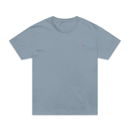 Anime Moon Warrior T-Shirt — Silhouette Back Graphic with Glowing Moon