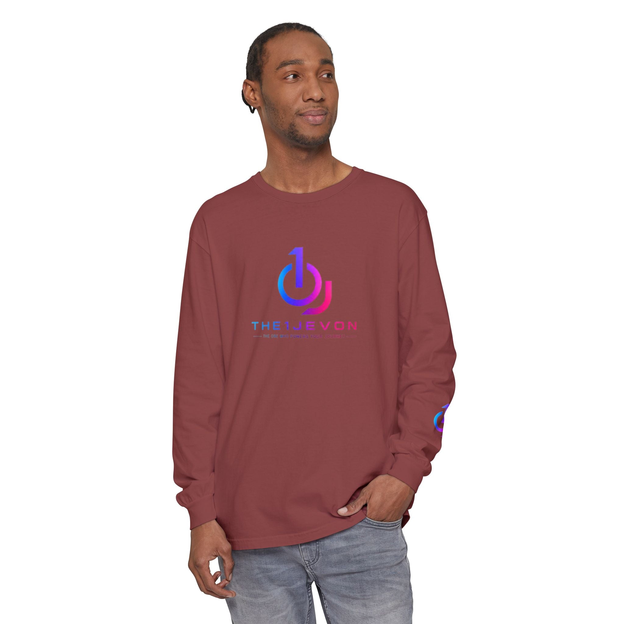 The Tjevan Pastel Logo Long Sleeve Tee
