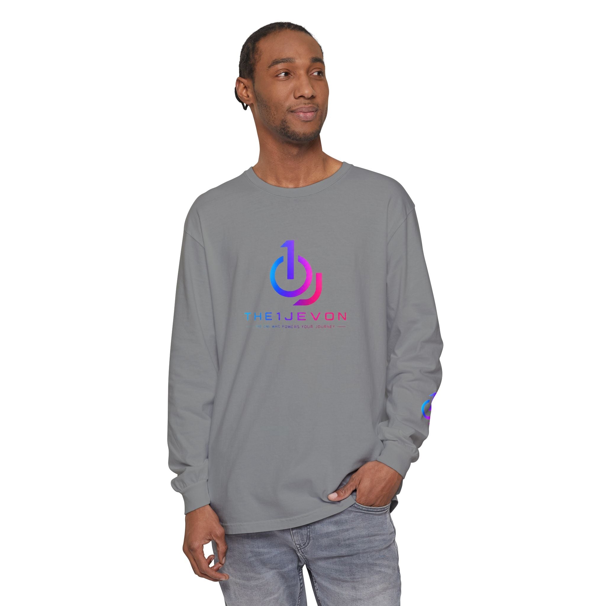 The Tjevan Pastel Logo Long Sleeve Tee