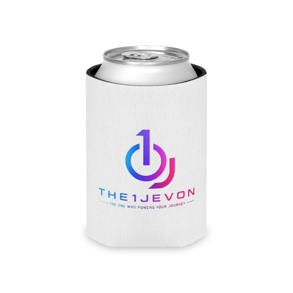 Can Cooler – 'the 1jevon' Neon Cyberwave Drink Koozie