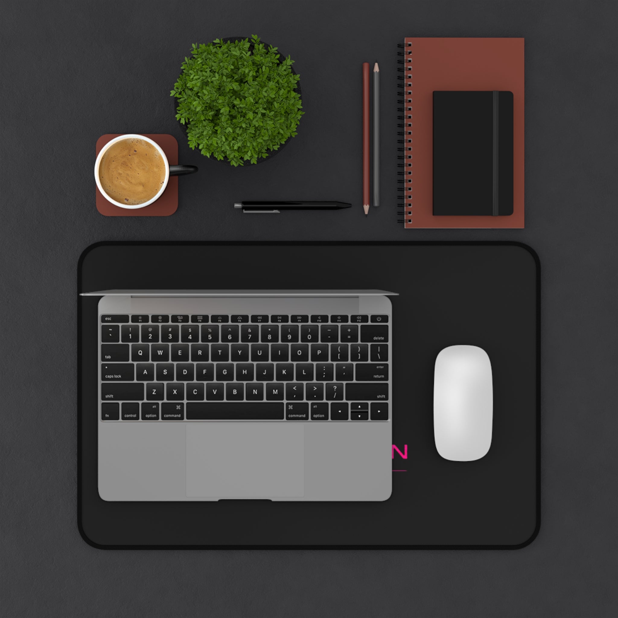 Desk Mat — Neon 'the ijevon' Space Gaming Mouse Pad