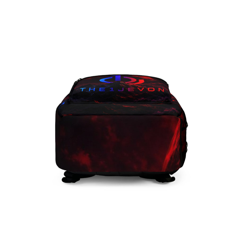 Neon Power Logo Backpack — The Ijevon Graphic Daypack
