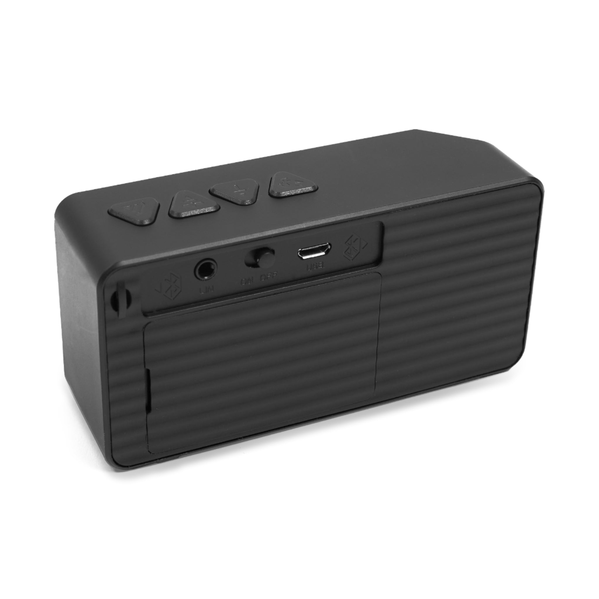 Bluetooth Speaker — 'Love & Devotion' Crown Graphic Portable Speaker
