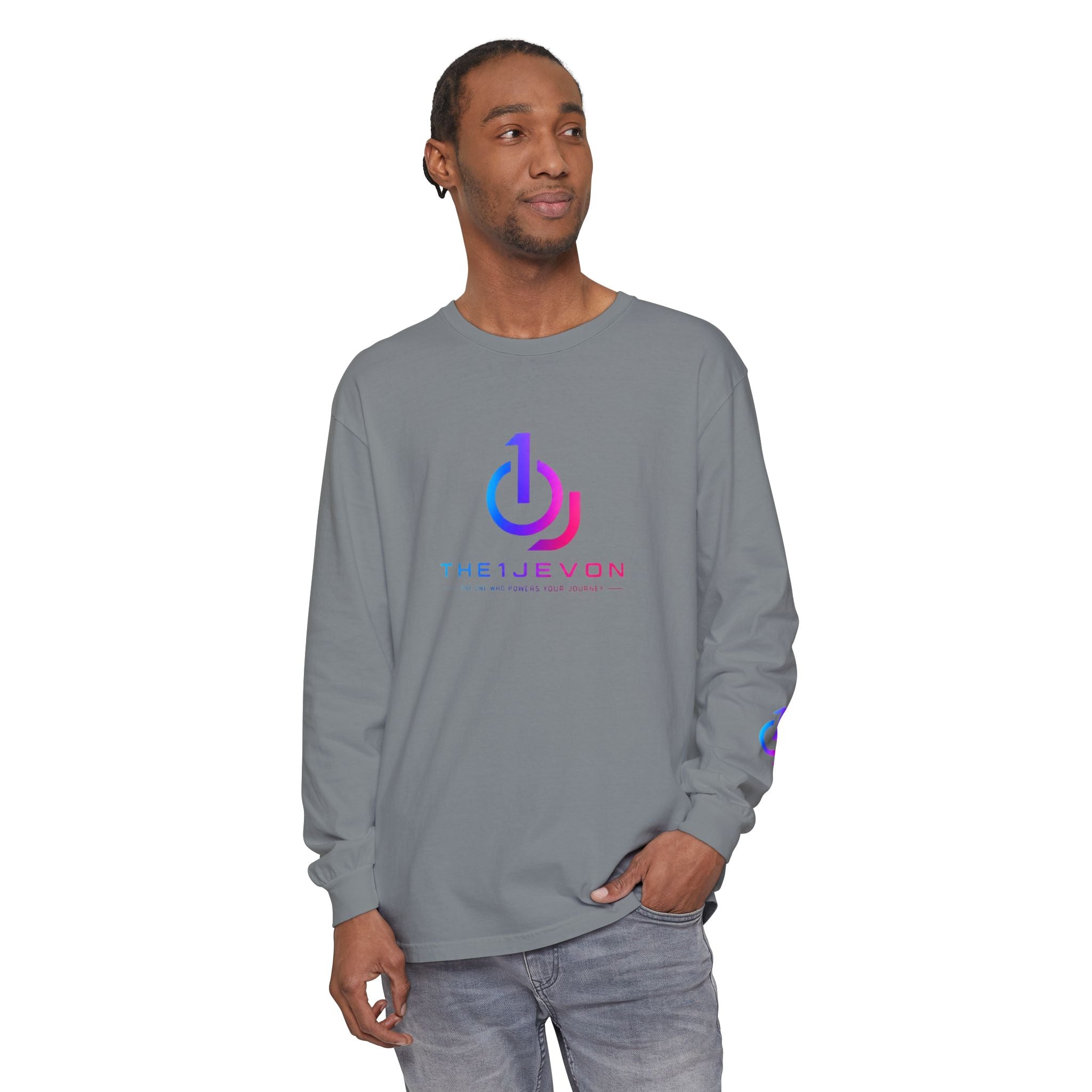 The Tjevan Pastel Logo Long Sleeve Tee