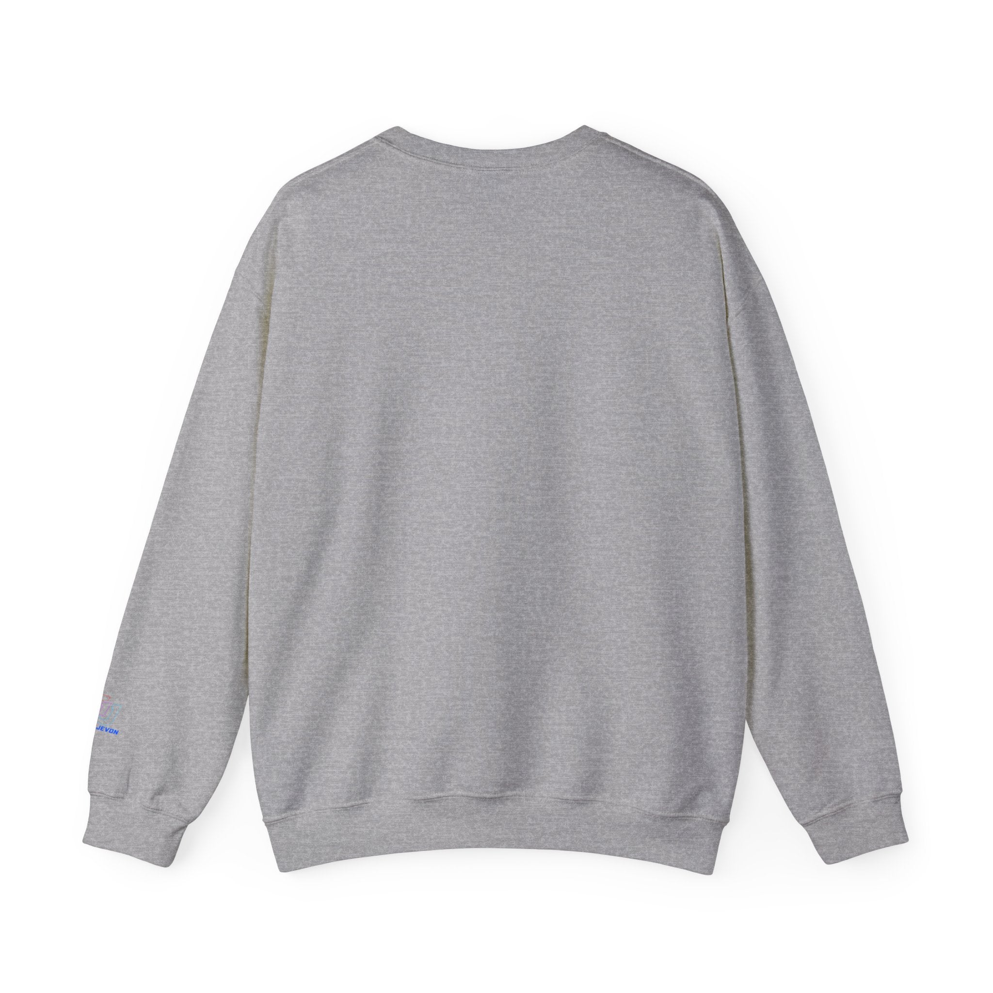 Cyber Samurai Crewneck Sweatshirt t1j — Neon Tech Oni Graphic
