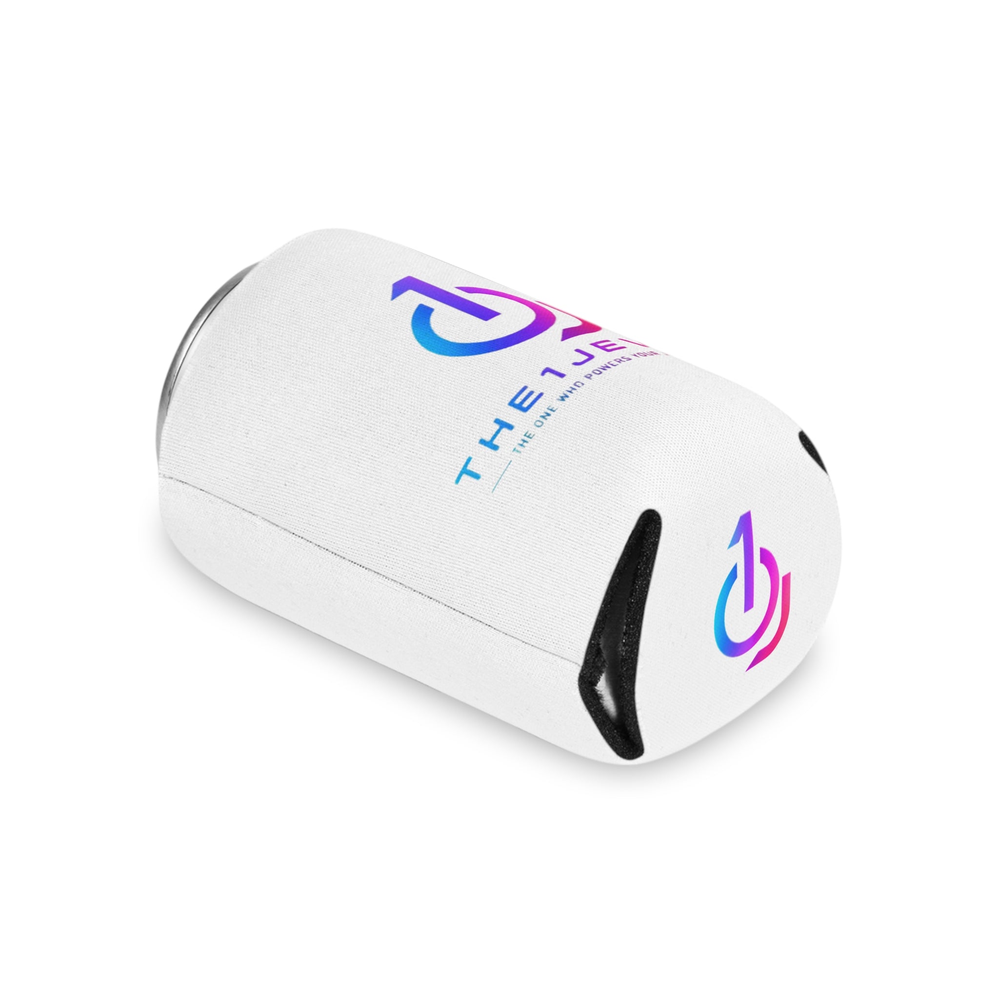 Can Cooler – 'the 1jevon' Neon Cyberwave Drink Koozie