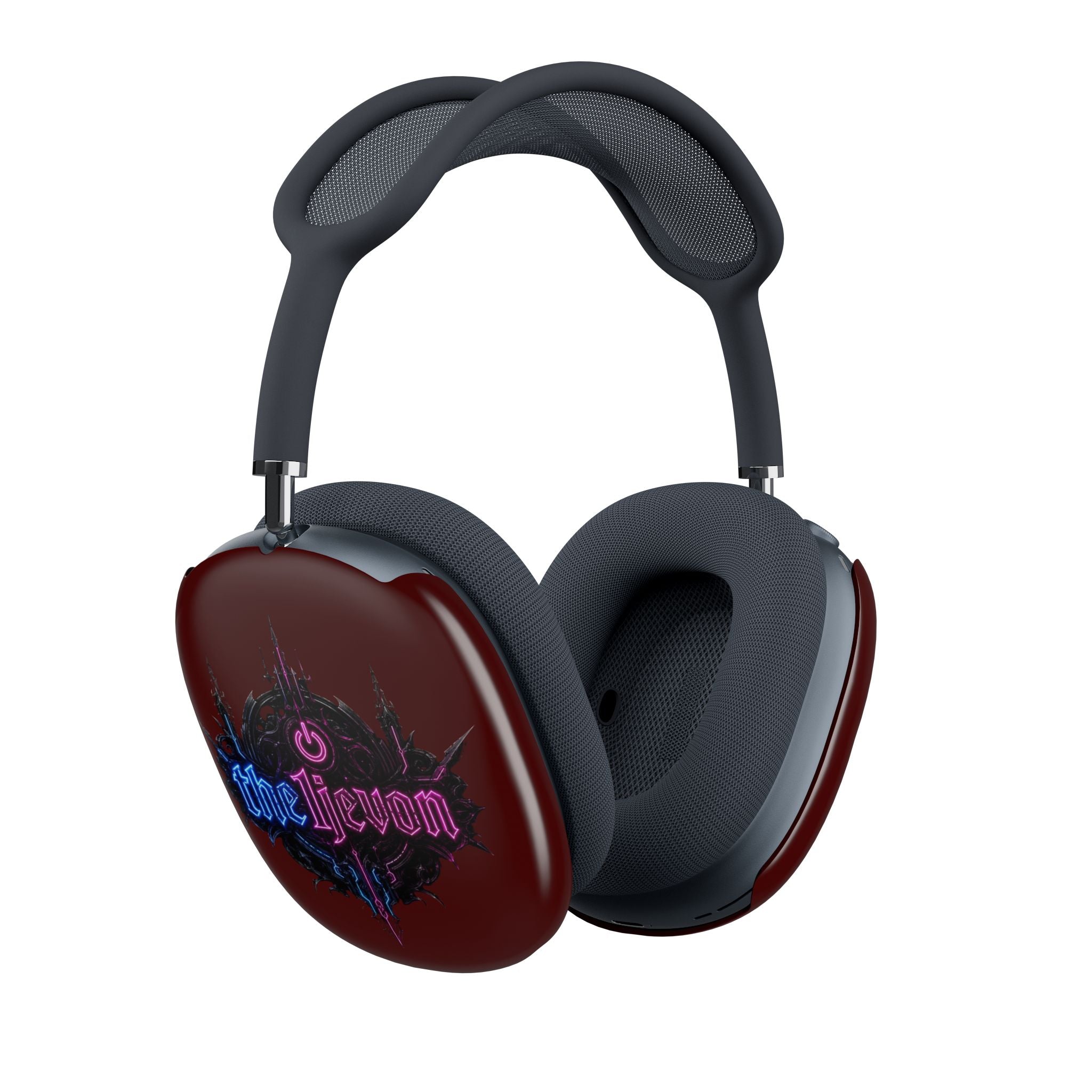 AirPods Max Shell Case — Gothic Neon "the ljevon" Design