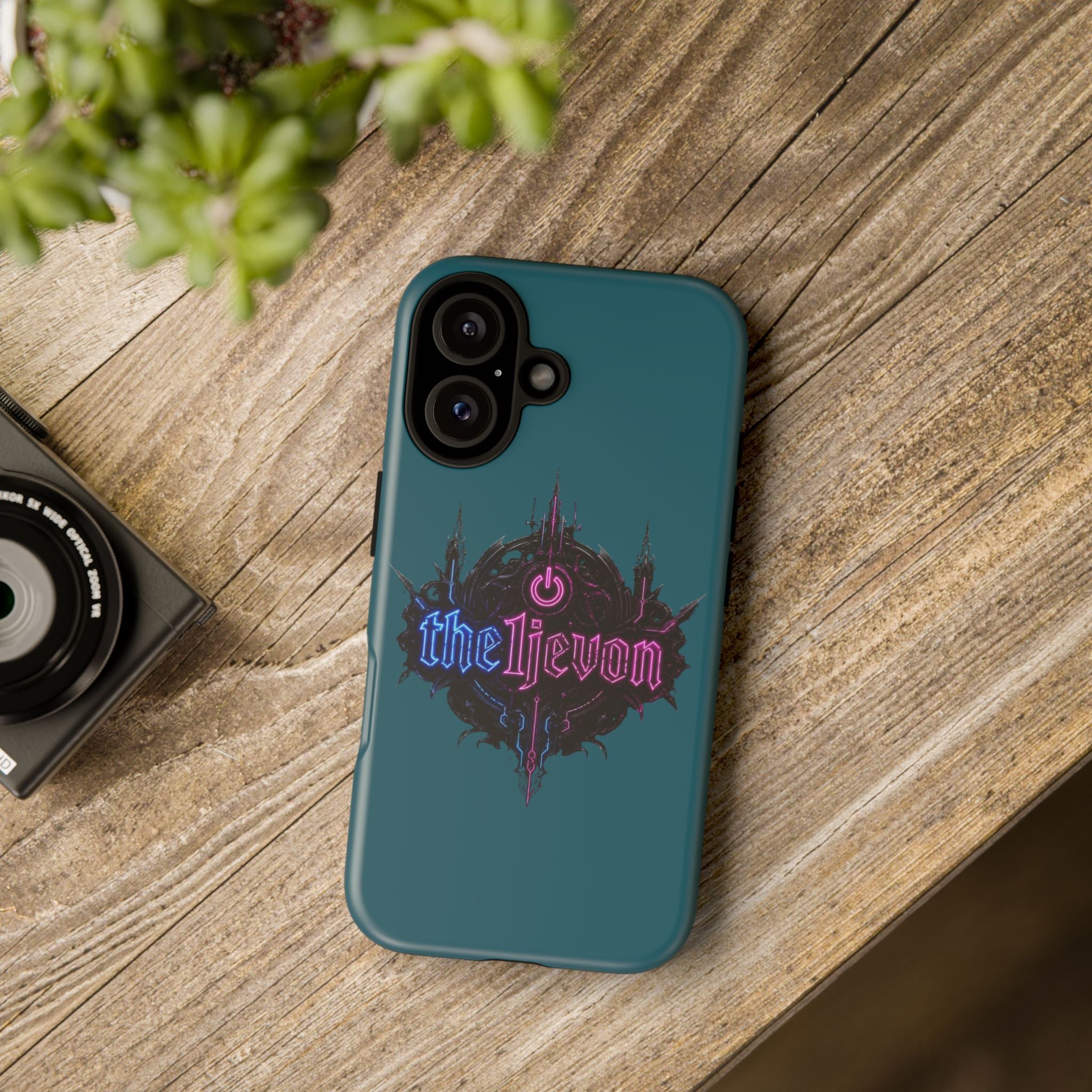 Phone Case — “the 1jevon” Pastel Logo Tough Case