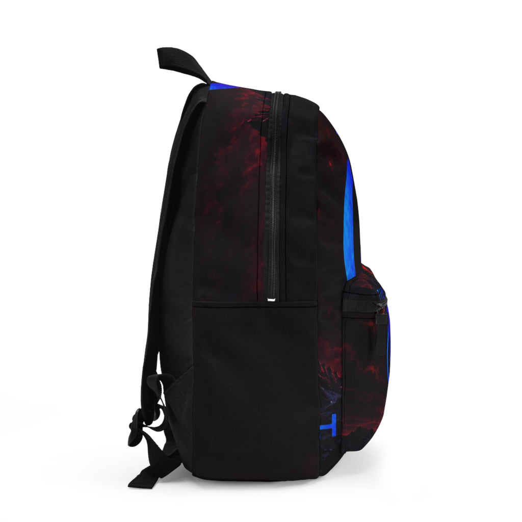 Neon Power Logo Backpack — The Ijevon Graphic Daypack