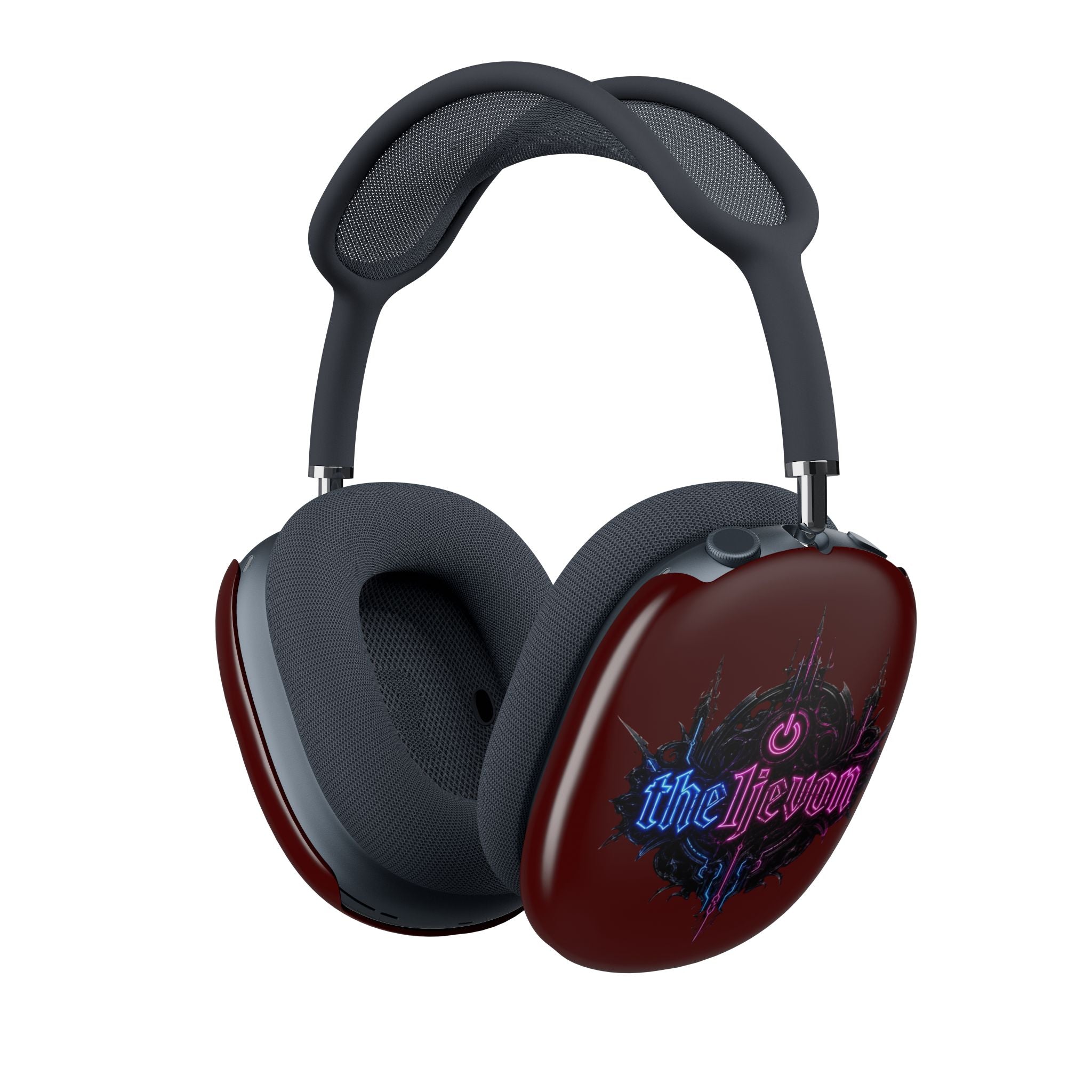 AirPods Max Shell Case — Gothic Neon "the ljevon" Design