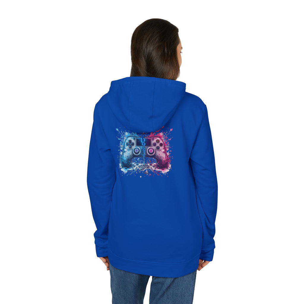 Gaming Controller Hoodie — Color Splash Retro Controller Graphic