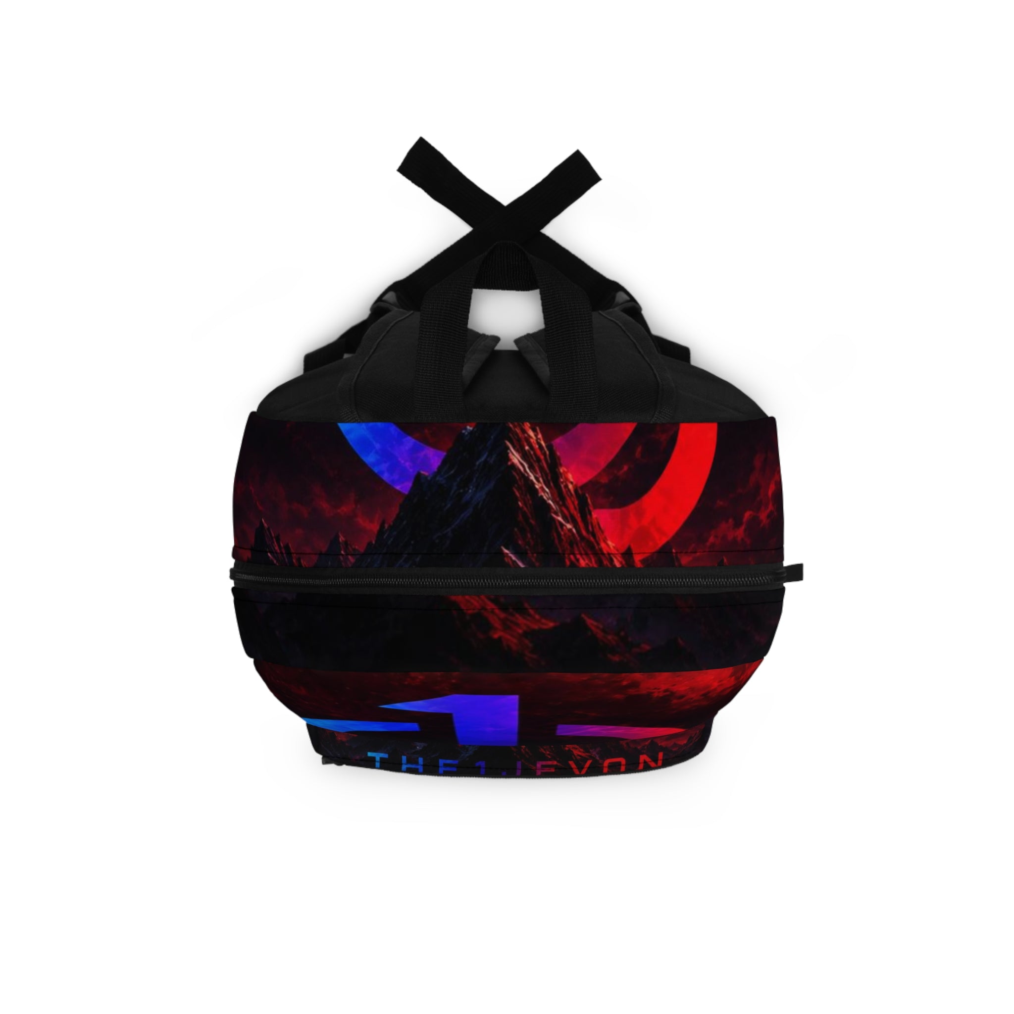 Neon Power Logo Backpack — The Ijevon Graphic Daypack