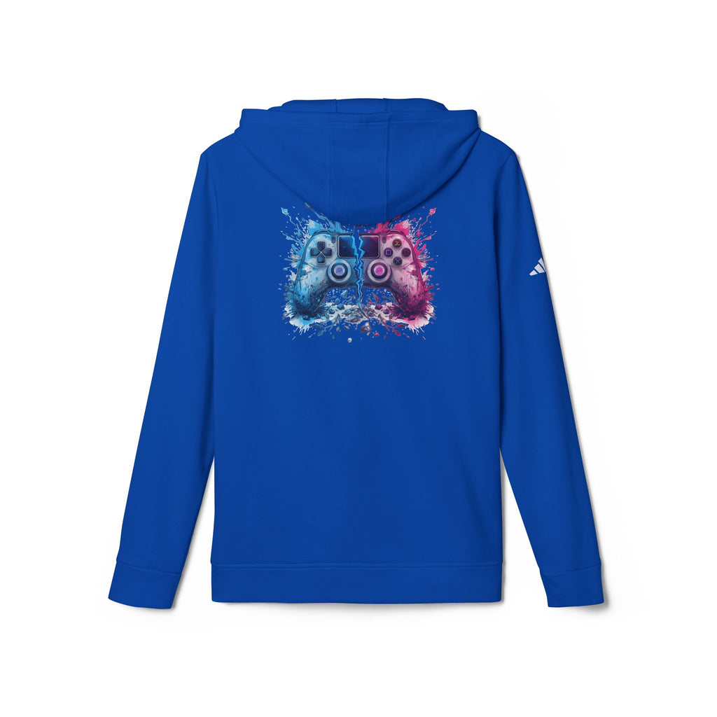 Gaming Controller Hoodie — Color Splash Retro Controller Graphic