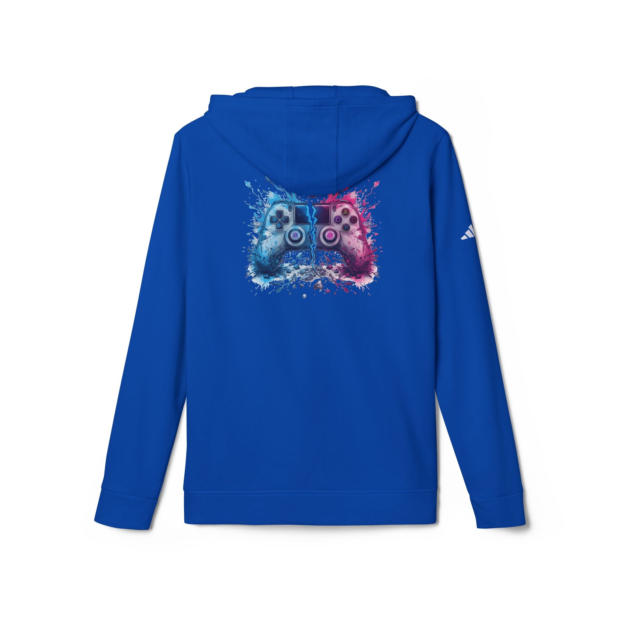 Gaming Controller Hoodie — Color Splash Retro Controller Graphic