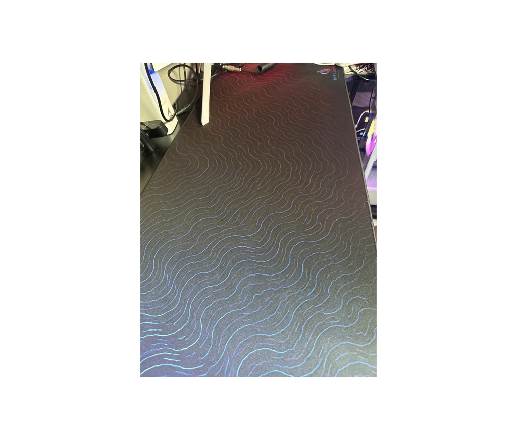 premium extended gaming mouse pad- smooth glide desk mat